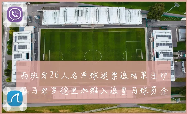 西班牙26人名单球迷票选结果出炉亚马尔罗德里加维入选皇马球员全无